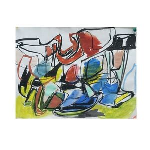 Abstract Multicolor Art Print